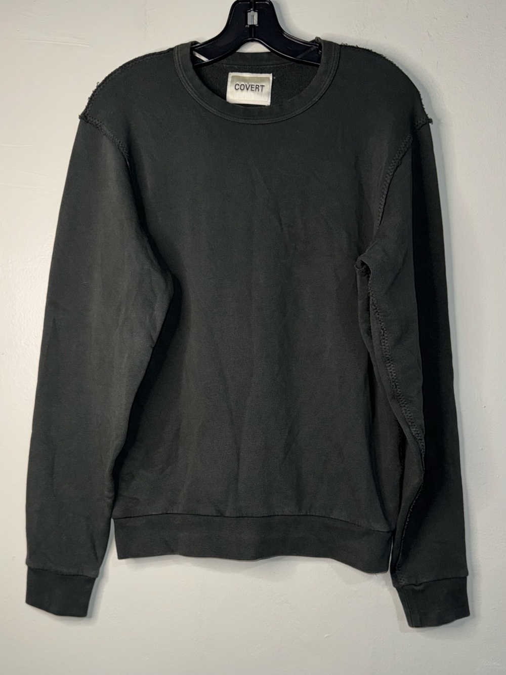 Cove Black Crewneck Sweatshirt